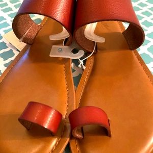 Women's (6) Slide Toe Thong Sandal